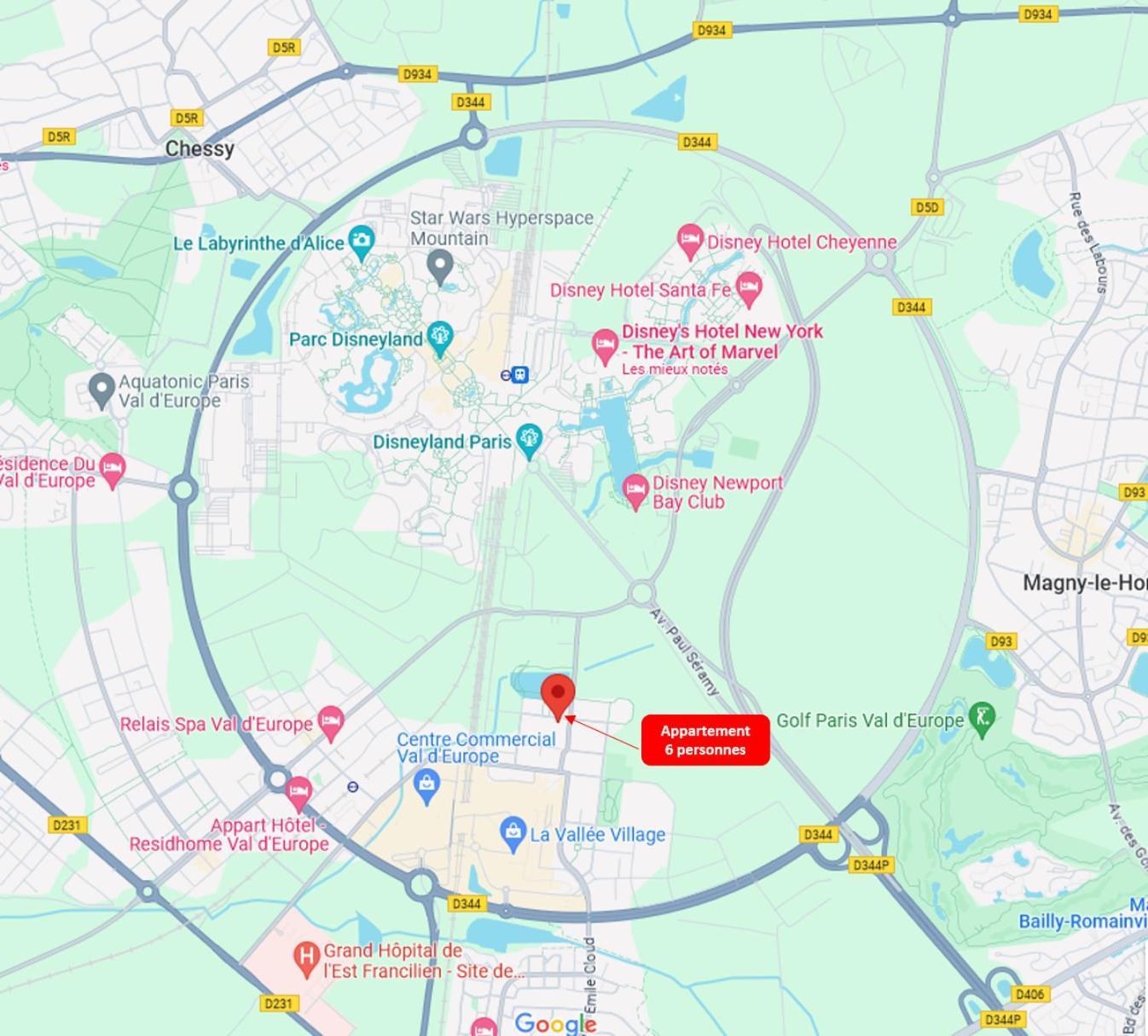 Family Stay - Steps From Disneyland Serris Luaran gambar